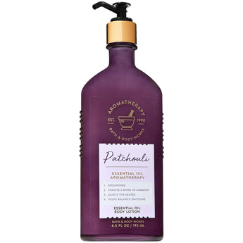 Bath and Body Works Aromatherapy PATCHOULI Essential Oil Body Lotion 6.5 Fluid Ounce
