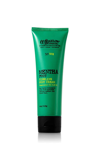 C.o.bigelow Mentha Foot Tingling Foot Cream 1418, (4 Oz)