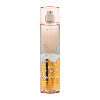 Bath & Body Works Snow Flakes & Cashmere Fine Fragrance Mist, 8 Ounce