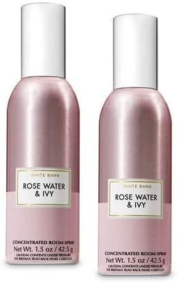 Bath and Body Works 2 Pack Rose Water and Ivy Concentrated Room Spray. 1.5 Oz.