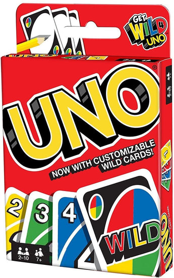 Mattel Games UNO Card Game Customizable with Wild Cards