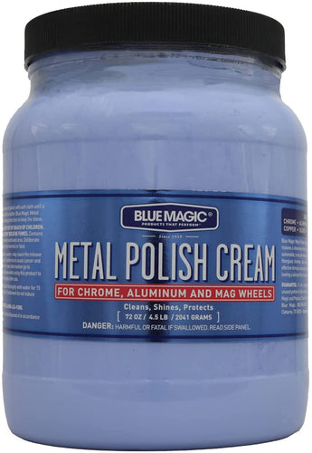 Blue Magic 550 Metal Polish Cream, 72.oz