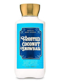 Bath and Body Works FROSTED COCONUT SNOWBALL Super Smooth Body Lotion 8 Fluid Ounce (2019 Edition)