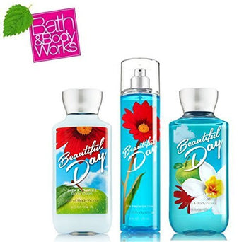 Bath & Body Works Beautiful Day Gift Set - All New Daily Trio