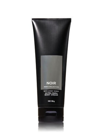 Bath and Body Works Noir for Men Ultra Shea Body Cream 8oz Tube