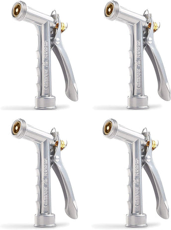 Gilmour Solid Metal Hose Spray Nozzle with Threaded Front - Garden Watering - 573TF, 4 Pack4