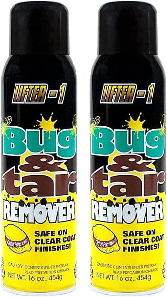 Lifter-1 Bug and Tar Remover-16oz. 2/pack-Removers Tough Bugs and Tar from Automobiles