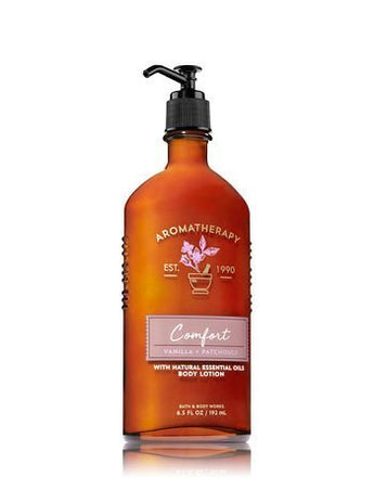 Bath and Body Works Aromatherapy Comfort Vanilla & Patchouli Body Lotion 6.5 Oz