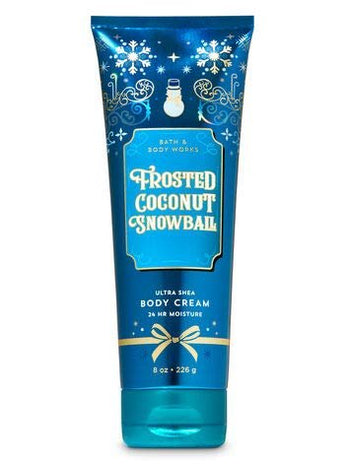 Frosted Coconut Snowball Ultra Shea 24 Hour Moisture Body Cream 8 oz 2019