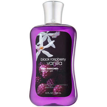 Bath and Body Works Signature Collection Black Raspberry Vanilla Shower Gel