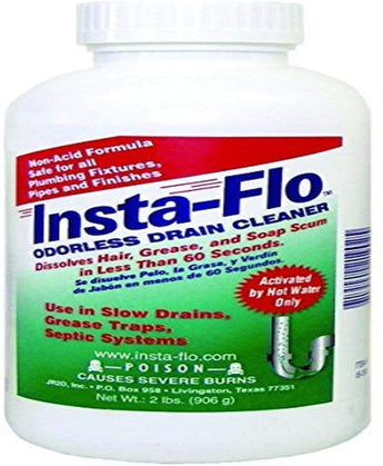 THRIFT MARKETING IS-200 2LB Insta Drain Cleaner, 1