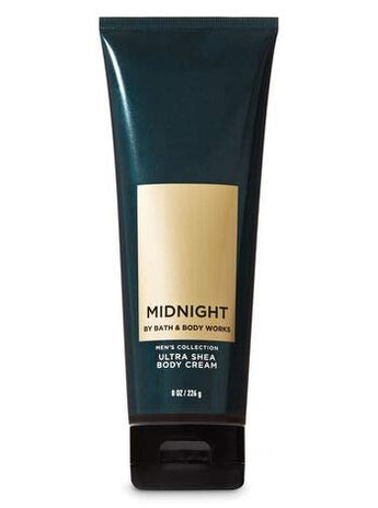 Bath and Body Works Midnight for Men Ultra Shea Body Cream 8oz Tube