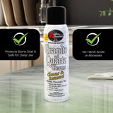 Rock Doctor Granite Cleaner - Cleans& Renews Surfaces - (18 oz) Surface Cleaner Spray, Granite/Marble Countertop Cleaner, Cleaning Spray for Vanity, Table Top, Kitchen Counters, Stone Surfaces (6Pack)