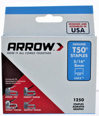Arrow 50524, 5/16 Inch, White