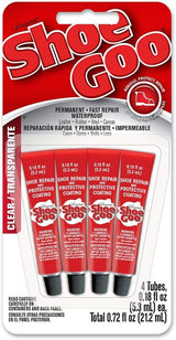 Shoegoo 5510110 Mini Adhesive (4 Pack), 0.18 fl. oz., Clear