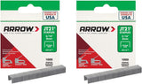 Arrow Fastener 215 Genuine JT21/T27 5/16-Inch Staples, 1,000-Pack - 2 Pack