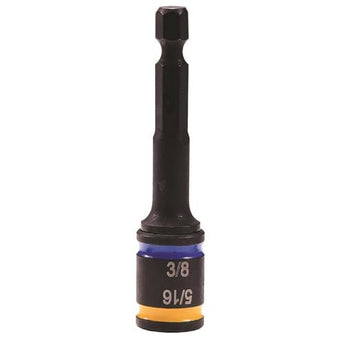 Malco MSHLC1 2-5/8 in. C-RHEX Cleanable, Reversible Magnetic Hex Drivers 5/16 in. and 3/8 in.
