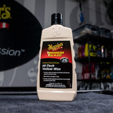 Meguiar’s Professional Hi-Tech Yellow Wax M2601 - Pro Yellow Carnauba Wax with a Deep Gloss & Shine and a Long-Lasting Protection, Easy to Use Liquid Wax with Professional Results, 1 Gal, 128 Oz