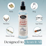Rock Doctor Ultrasonic Jewelry Cleaner Concentrate – Gentle Solution for Diamonds, Gold, Silver, Pearls, & Precious Stones – Restores Sparkle & Shine – 8 oz
