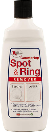 Rock Doctor Granite & Quartz Spot & Ring Remover Bottle and Stain Treatment for Coffee, Water, and Scuff Marks, Water spots, Rings. Works on Marble and other stones. Pack of 1