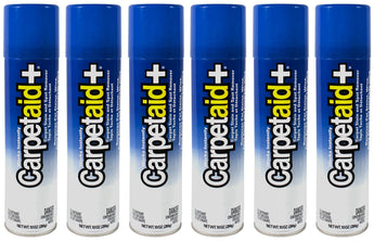 Carpet Aid Spot and Stain Remover, Removes Discoloration from Oil, Grease, Ink, Coffee, Pet Urine, and Lipstick, pH Balanced Cleaner for Carpets, Area Rugs, and Upholstery. Pack of 6