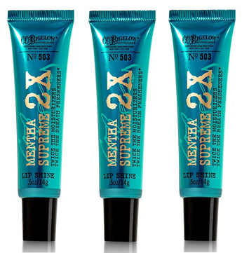 Bath & Body Works C.O. Bigelow Mentha Supreme 2X Lip Shine #503 3 Pack