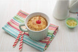 Corningware Plastic 20-Ounce Oven Safe Meal Mug with Vented Lid, French White