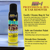 Lifter-1 Bug and Tar Remover for Cars, Trucks, RVs, and SUVs, Fresh Citrus Spray for Stuck On Grime, Clean Auto Detailing Accessory, Streak Free Shine, Safe on Exterior Paint – Pack of 1
