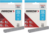 Arrow Fastener 508 Genuine T50 1/2-Inch Staples, 2 Pack