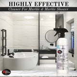 Rock Doctor Marble Shower Cleaner Spray, Marble Cleaner, Granite Cleaner, Quartz, Ceramic & Stone Cleaner | Soap Scum & Hard Water Stain Remover, 24.oz Pack of 1
