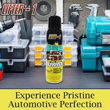 Lifter-1 Bug & Tar Remover 16 oz. Dissolves Bug deposits, Tar and Tree sap from The Chrome, Paint and Windows of Your Vehicle so They can be Easily Wiped Away.