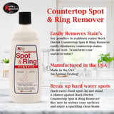 Rock Doctor Granite & Quartz Spot & Ring Remover Bottle and Stain Treatment for Coffee, Water, and Scuff Marks, Water spots, Rings. Works on Marble and other stones. Pack of 1