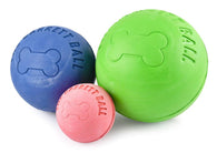 SPOT Ethical Barrett Ball Virtually Indestructible Rubber Ball | Small Dog Toy