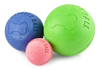 SPOT Ethical Barrett Ball Virtually Indestructible Rubber Ball | Small Dog Toy