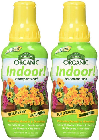 Espoma Company INPF8 Organic Indoor Plant Food, 8 oz Pack of 2
