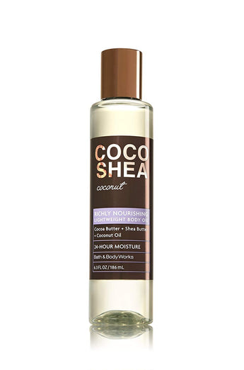 Bath and Body Works CocoShea Coconut Lightweight Body Oil 6.3 Ounce Coco Shea