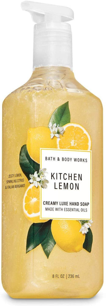 Bath & Body Works ~ Kitchen Lemon ~ Creamy Luxe Hand Soap ~ 8 fl oz