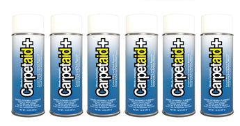 Carpet Aid Spot and Stain Remover, Removes Discoloration from Oil, Grease, Ink, Coffee, Pet Urine, and Lipstick, pH Balanced Cleaner for Carpets, Area Rugs, and Upholstery. Pack of 6,14 oz.