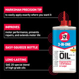 3-IN-ONE Motor Oil, 3 OZ [24-PACK]