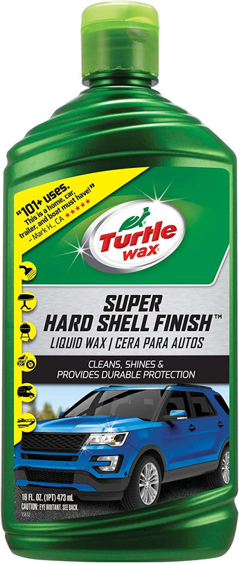 Turtle Wax T-123R Super Hard Shell Liquid Car Wax - 16 oz. , Green