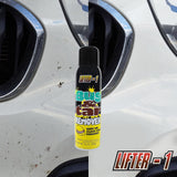 Lifter-1 Bug and Tar Remover for Cars, Trucks, RVs, and SUVs, Fresh Citrus Spray for Stuck On Grime, Clean Auto Detailing Accessory, Streak Free Shine, Safe on Exterior Paint – Pack of 1