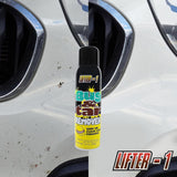 Lifter-1 Bug & Tar Remover 16 oz. Dissolves Bug deposits, Tar and Tree sap from The Chrome, Paint and Windows of Your Vehicle so They can be Easily Wiped Away.
