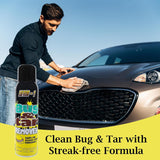 Lifter-1 Bug & Tar Remover 16 oz. Dissolves Bug deposits, Tar and Tree sap from The Chrome, Paint and Windows of Your Vehicle so They can be Easily Wiped Away.