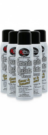 Rock Doctor Granite Cleaner - Cleans& Renews Surfaces - (18 oz) Surface Cleaner Spray, Granite/Marble Countertop Cleaner, Cleaning Spray for Vanity, Table Top, Kitchen Counters, Stone Surfaces (6Pack)