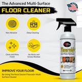 Flooraid + Multi-Surface Floor Cleaner – Vinyl, Ceramic Tile, Stone, Laminate & Hardwood Floor Cleaner – Biodegradable, Non-Toxic, Eco Cleaning Product (64 oz)