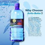 Activ Betta Water for Aquarium Décor, 33.8 fl.oz. - Premium Water Conditioner for Betta Fish Tanks, Enhances Water Quality and Aquatic Health (Pack of 2)