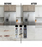 Rock Doctor Granite & Quartz Care Kit, 3 Piece Maintenance Stone Care Combo Kit – Cleans & Renews Marbel, Travertine, Tile and All Other Stone, Fresh, Pack of 3, 54.0 Ounce