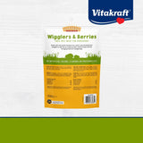 Sunseed Vita Prima Wigglers & Berries Hedgehog Treat - Mealworms for Hedgehogs - Small Animal Trail Mix Snack