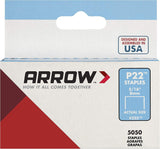 Heavy Duty P22 Staples for Use with Plier-Type Paper and Bag Staplers in Restaurants, Offices, Classrooms, 5050-Pack