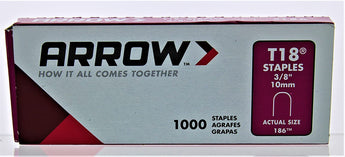 Arrow Fastener 186 Staple 3/8